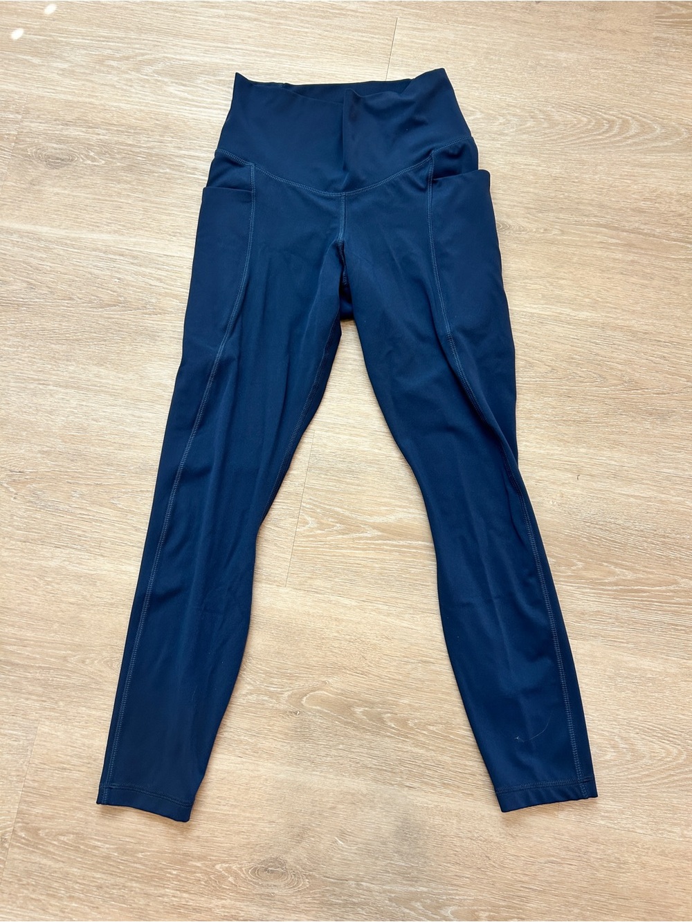 Member's Mark High Rise Ankle Leggings Navy Blue Size Small
